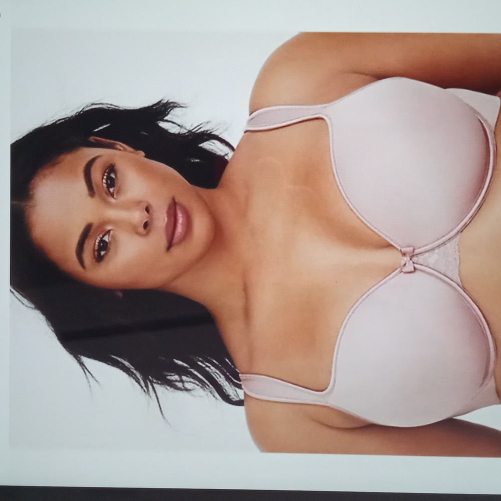 Sexy full coverage bra like pink beige